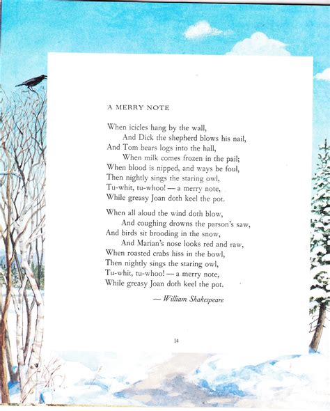 The Marlowe Bookshelf Winter Poems