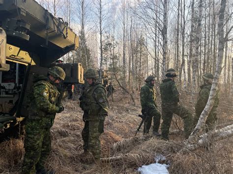 Canadian Troops In Latvia Ready For ‘whatever We Have To Face