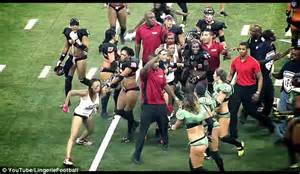 Lingerie Legends Football Match Descends Into Chaos After Post Game Handshake Turns Sour