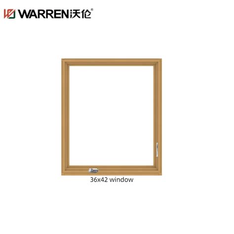 Warren 36x42 Window Flush Casement Windows Grey Triple Casement Window