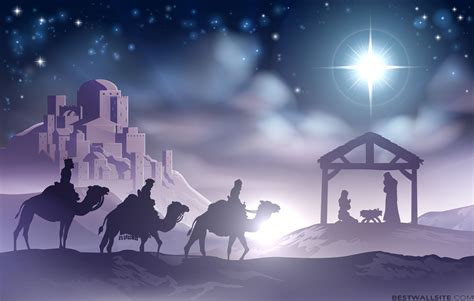 73 Christmas Nativity Backgrounds On Wallpapersafari