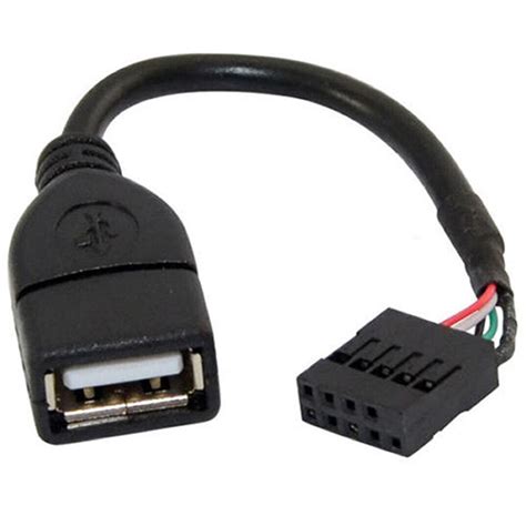 15cm usb 2 0 a female to dupont 9 pin female header motherboard cable cord ebay