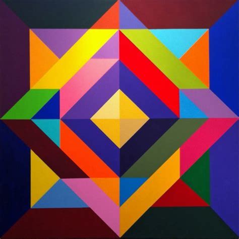 Pintura Geometrica Contemporanea Pintura Geométrica Arte Concreta