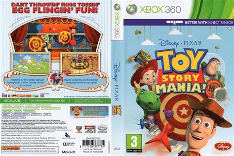 Toy Story Mania Cover 2012 Capa Xbox 360 Giga 360