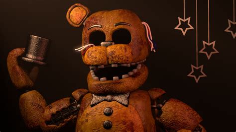 Withered Golden Freddy Sfmfnaf By Fbanimations On Deviantart