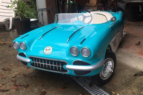 Bring A Trailer On Twitter Sold 1950s Yard Man Corvette Pedal Car