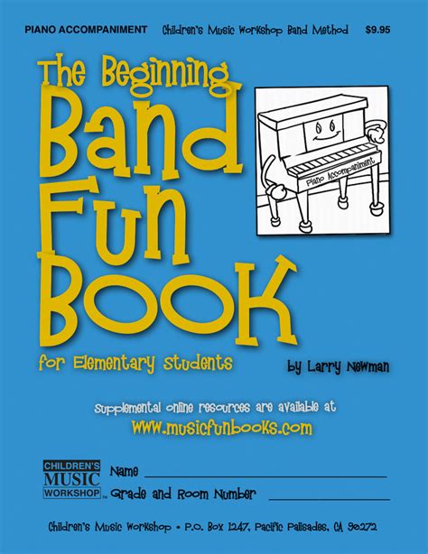 The Beginning Band Fun Book Piano Accompaniment Music Fun Books