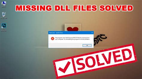 How To Fix All Dll Files In Windows 2020 How To Fix Dll Missing