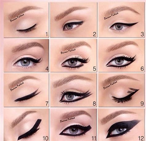 how to do winged eyeliner in just 1 minute beautiful girls magazine september