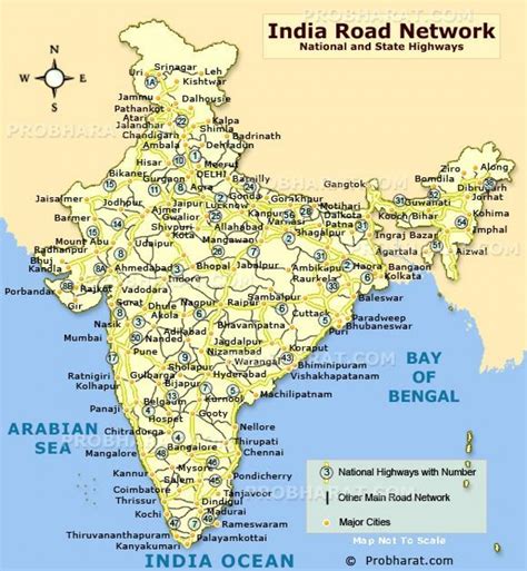 Cartina Stradale India Del Nord Cartina