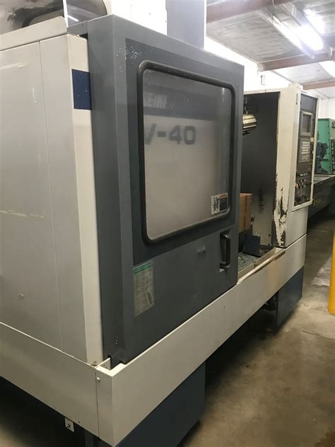 Used Sold Mori Seiki Mv 40 Vertical Machining Center 31 X 16 X 20