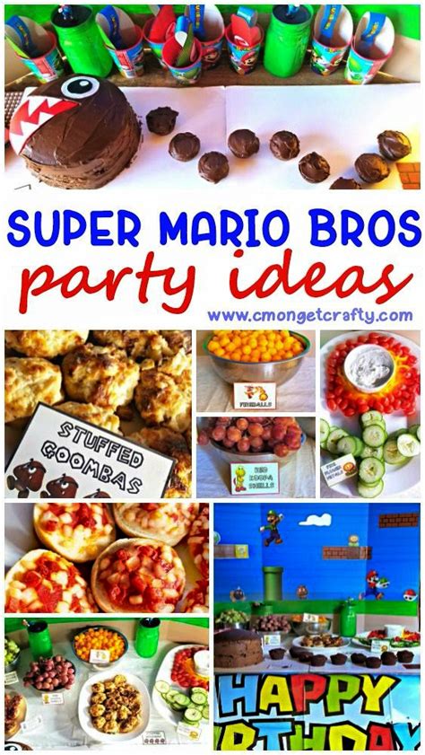 Super Mario Party Ideas And Free Printables