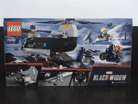 Brand New Lego 76162 Marvel Black Widows Helicopter Chase With Natasha