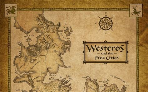 Game Of Thrones Map Wallpaper Wallpapersafari