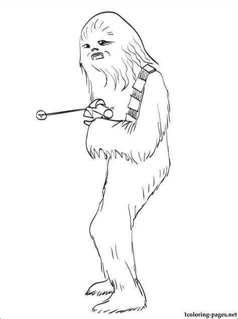 Chewbacca Coloring Printable Coloring Pages