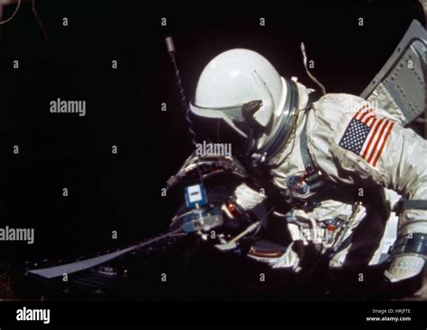 Gemini 12 Astronaut Buzz Aldrin 1966 Stock Photo Alamy