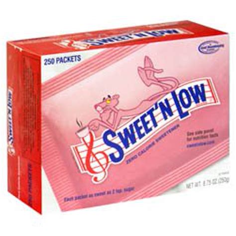 Sweetn Low Granulated Sugar Substitute 250 Count Packets Walmart