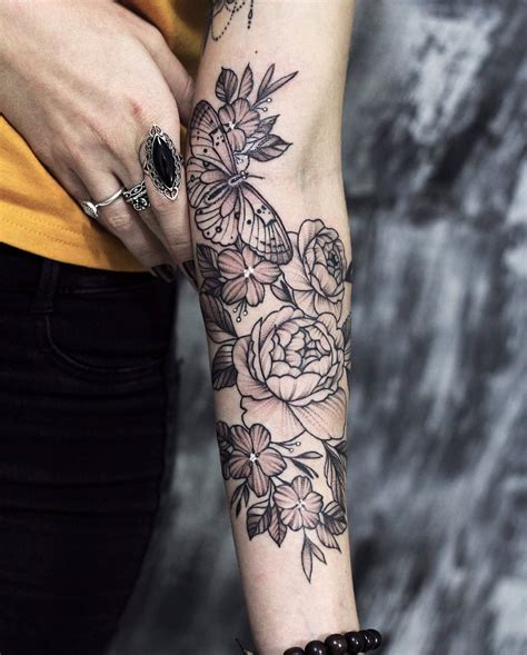 Pin By Shelle On Tattoo Ideas Floral Tattoo Sleeve Half Sleeve