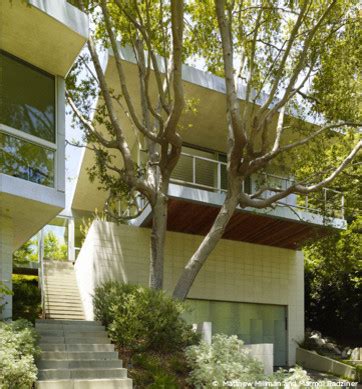 Ward Residence Modern House Exterior Los Angeles By Marmol