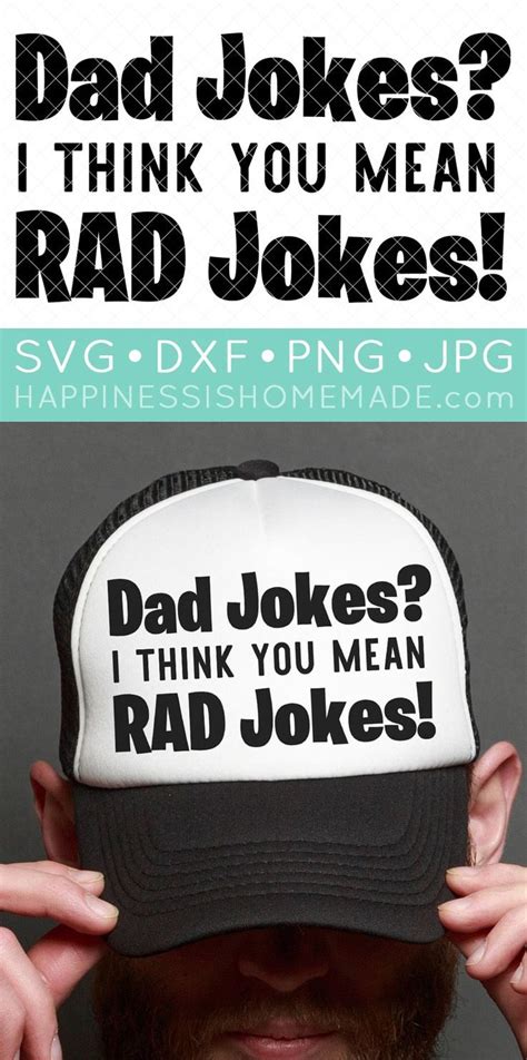 Get 13 Totally FREE Funny Dad SVG Files - perfect for shirts, hats