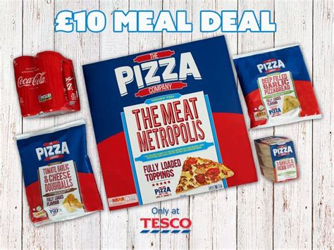 Tesco Launch Pizza Meal Deal For Two With Beer And Sides That Only