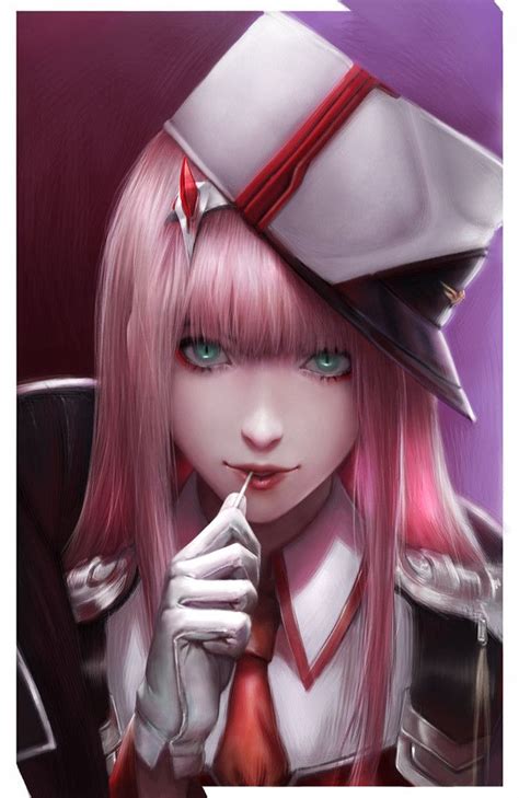 [darling in the frankxx] zero two viet le quoc on artstation at