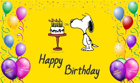 50 Snoopy Birthday Images Free Download For Bday Wish