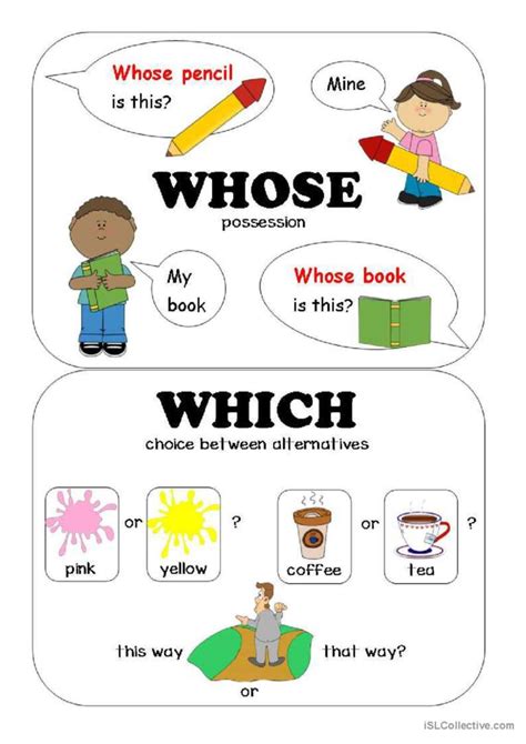 Question Words Classroom Posters English Esl Worksheets Pdf And Doc