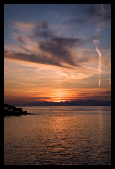 Croatian Sunset By Alllu On Deviantart