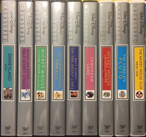 My Current Walt Disney Treasures Collection Almost A Third Of The Way