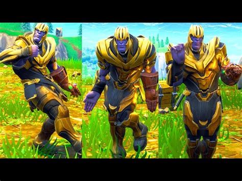 Thanos Dance Emotes Hype Fortnite Battle Royale