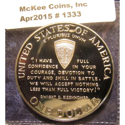 1333 1993 W Proof World War Ii 50th Anniversary Commemorative Silver