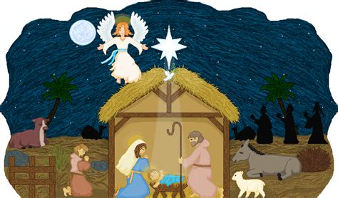 Nativity Scene By Nerdy Pixel Girl On Deviantart