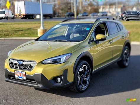 2021 Plasma Yellow Pearl Subaru Crosstrek Limited 143411854 Photo 7