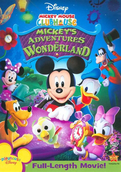 Mickey Mouse Clubhouse Mickeys Adventures In Wonderland Dvd