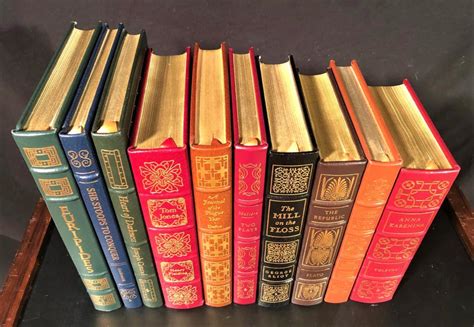Lot Eastons 100 Greatest Books Ever Written 10 Leather Bound Volumes All Fine Unread Condition