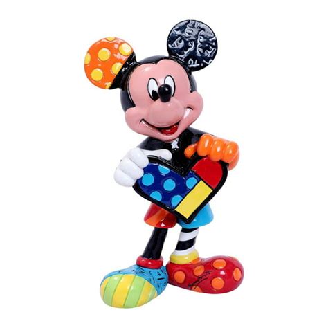 Disney By Britto Disney Mickey Mouse Mini Figurine 6006085 Walmart