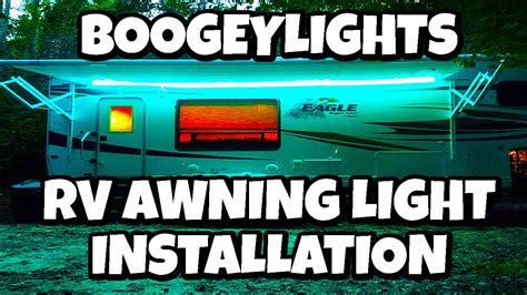 How To Install Led Light Strip On Rv Awning Shelly Lighting