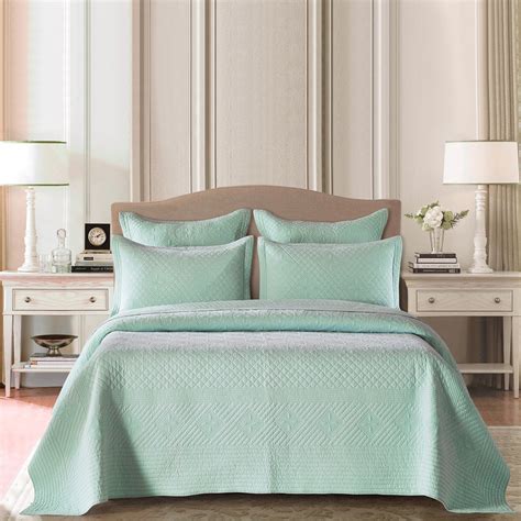 sage garden light aqua  calla angel quilts