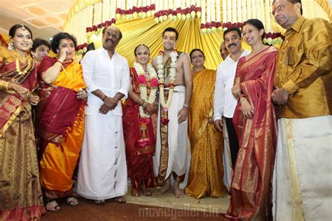 kamal and gouthami at soundarya rajinikanth s marriage tamil cinema news tamil gallery