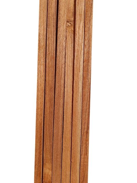 Brown Rectangular Teak Wood Strip For Furniture Thickness 2mm At Rs