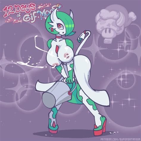 12 Days Of Gif Moos Gardevoir GIF By Supersatanson Hentai Foundry