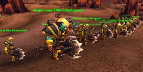 Orgrimmar Elite Infantryman Npc Classic World Of Warcraft
