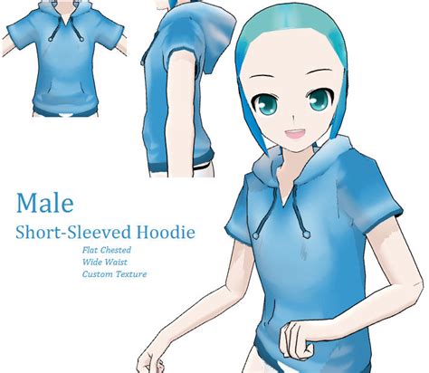 Mmd Male Hoodie Dl By Mmdfakewings18 On Deviantart