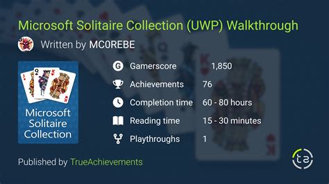 Microsoft Solitaire Collection Uwp Walkthrough