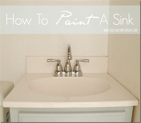 To get a different texture on your sink, you can use other materials like a sponge or a rag. How To Paint A Sink