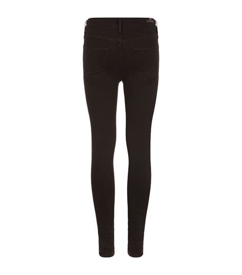 Citizens Of Humanity Black Rocket Sculpt High Rise Skinny Jeans