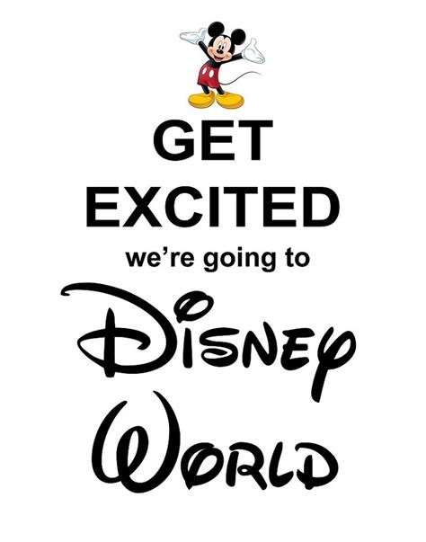 get excited we're going to disney world | All Things Disney World