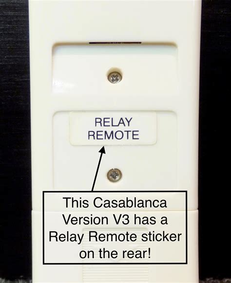 If the argument is an integer, then return the integer. Casablanca Ceiling Fan White Remote Control Replacement ...