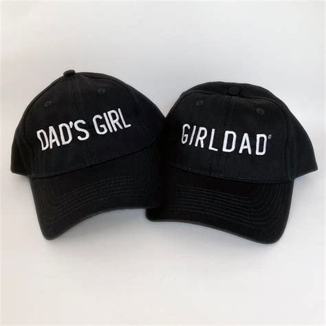 Girldad And Dads Girl Matching Hats Daddy And Me Hats Etsy